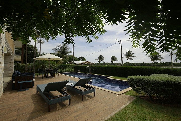 Casa Luxo em Guarajuba | 5 Suítes | Piscina Privativa | Cond