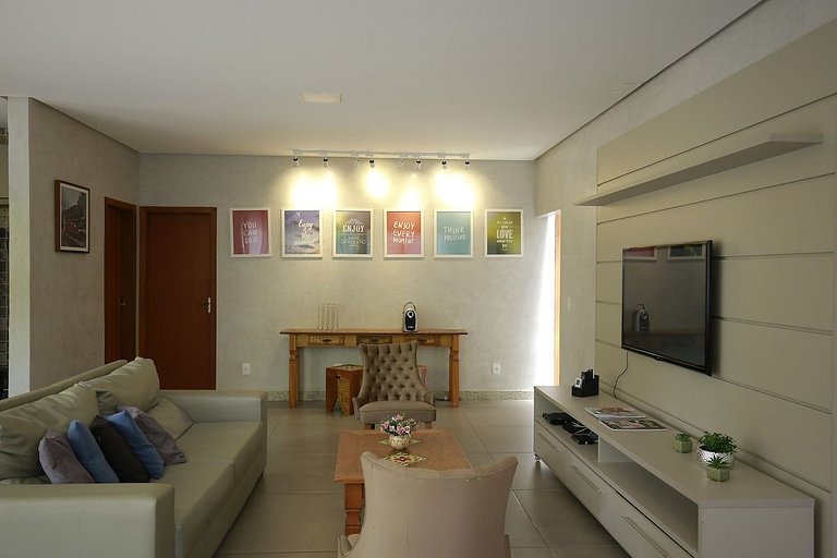 Casa Luxo em Itacimirim | 4 Suítes | Piscina Privativa | Lar