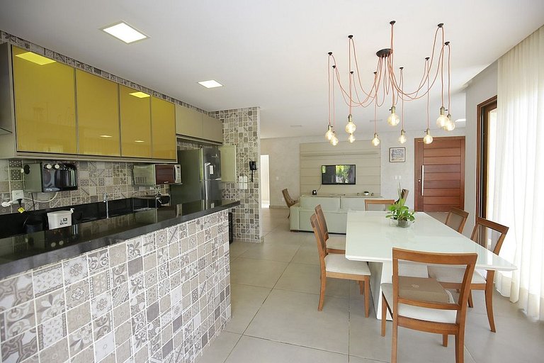 Casa Luxo em Itacimirim | 4 Suítes | Piscina Privativa | Lar