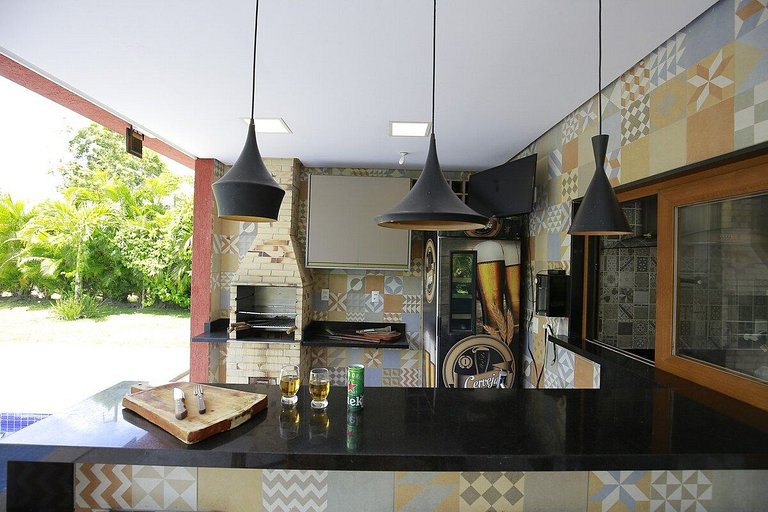 Casa Luxo em Itacimirim | 4 Suítes | Piscina Privativa | Lar