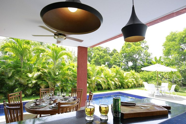 Casa Luxo em Itacimirim | 4 Suítes | Piscina Privativa | Lar