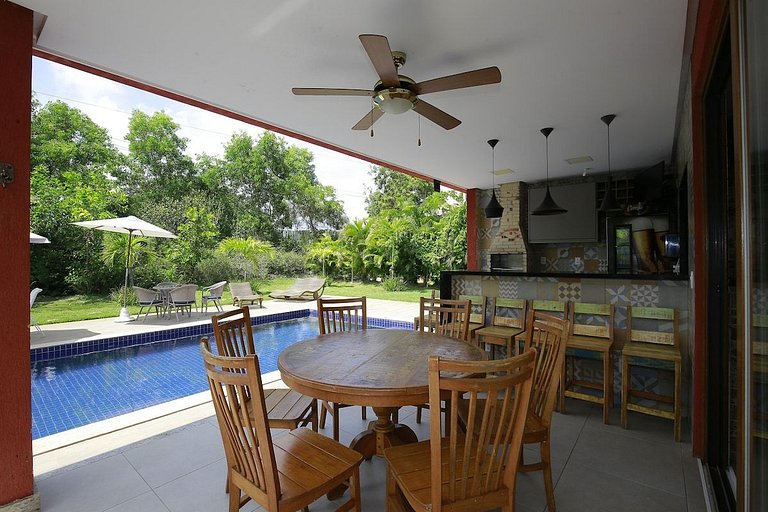 Casa Luxo em Itacimirim | 4 Suítes | Piscina Privativa | Lar