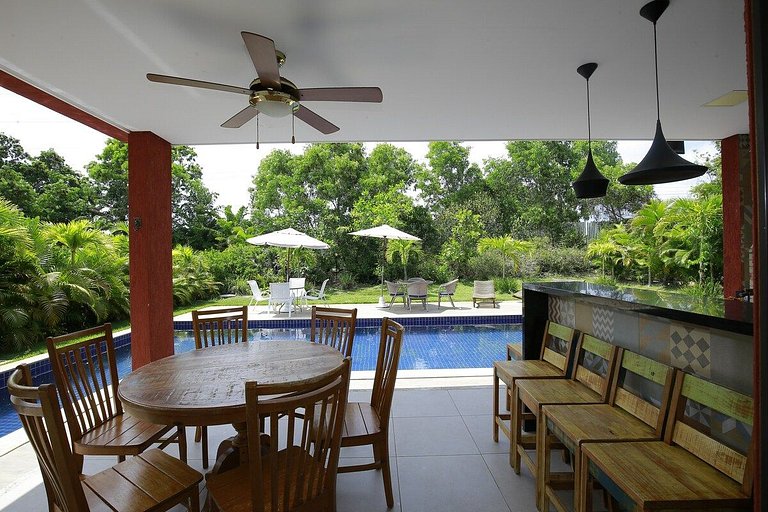 Casa Luxo em Itacimirim | 4 Suítes | Piscina Privativa | Lar