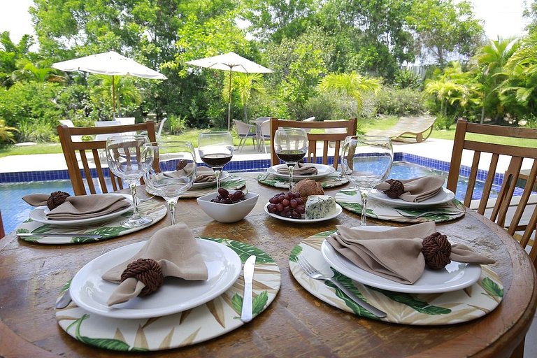 Casa Luxo em Itacimirim | 4 Suítes | Piscina Privativa | Lar