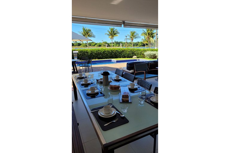 Casa Luxo em Guarajuba | 5 Suítes | Piscina Privativa | Cond