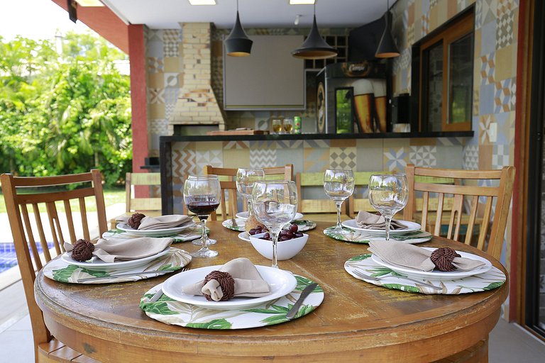 Casa Luxo em Itacimirim | 4 Suítes | Piscina Privativa | Lar